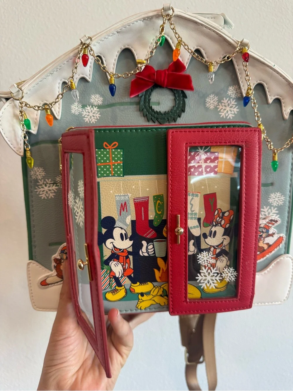 Disney Mickey Mouse and Friends Ski House Mini Backpack! Box Lunch Exclusive